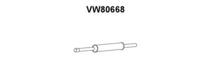 Veneporte VW80668 Muffler assy front