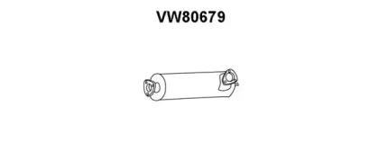 Veneporte VW80679 Глушник вихлопних газів кінцевий Veneporte VW80679 Глушник вихлопних газів кінцевий