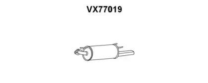 Veneporte VX77019 Глушник вихлопних газів кінцевий Veneporte VX77019 Глушник вихлопних газів кінцевий