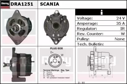 Remy DRA1251 Генератор Remy DRA1251 Генератор