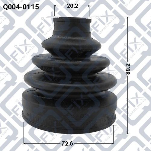 Q-FIX Q0040115 Dust boot kit axle joint Q-FIX Q0040115 Dust boot kit axle joint