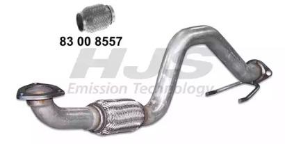 HJS 91 11 1617 Exhaust pipe