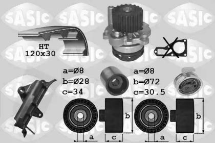 Sasic 3906023 Kit water pump repai Sasic 3906023 Kit water pump repai
