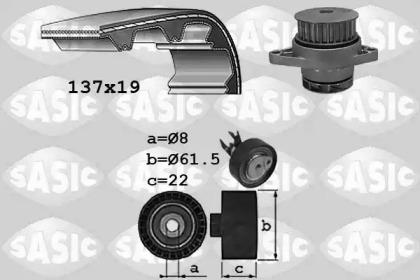 Sasic 3906054 Kit water pump repai