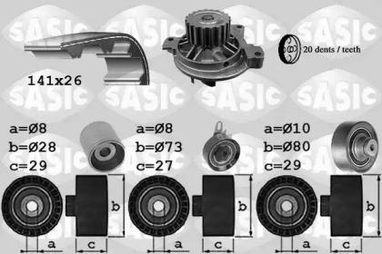 Sasic 3906059 Kit water pump repai Sasic 3906059 Kit water pump repai