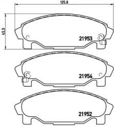 A.B.S. P16007 Brake pads A.B.S. P16007 Brake pads