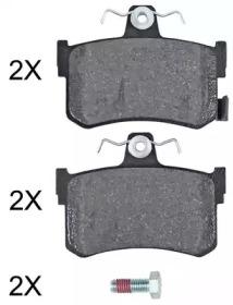 A.B.S. P28027 Колодки гальмівні A.B.S. P28027 Колодки гальмівні