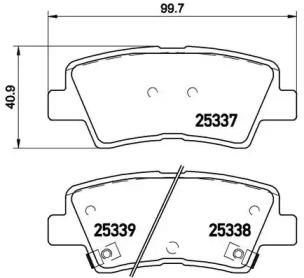 A.B.S. P30067 Brake pads A.B.S. P30067 Brake pads