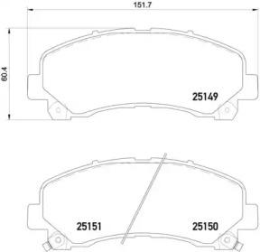 A.B.S. P34007 Brake pads A.B.S. P34007 Brake pads