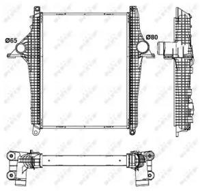 NRF 30262 Інтеркулер NRF 30262 Інтеркулер