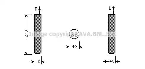 Ava DND301 Receiver tank air conditioner Ava DND301 Receiver tank air conditioner