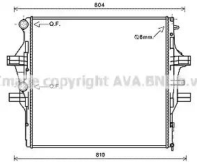 Ava IV2125 Радіатор Ava IV2125 Радіатор
