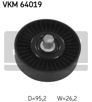 SKF VKM 64019 Ролик натяжной SKF VKM 64019 Ролик натяжной