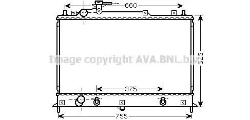 Ava MZ2210 Радіатор