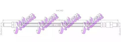 Kawe H4342 Шланг гальмівний Kawe H4342 Шланг гальмівний