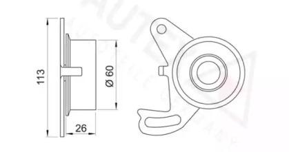 Autex 641199 Ролик натяжителя