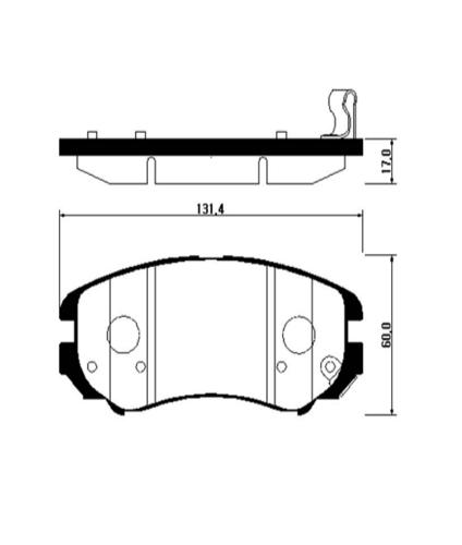 HSB HP0009 Brake pads HSB HP0009 Brake pads