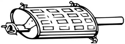 Walker 16670 Глушник вихлопних газів кінцевий