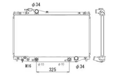 Wilmink Group WG1722533 Радіатор охолодження двигуна