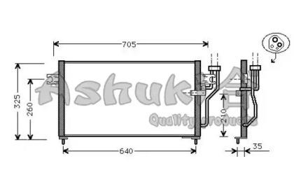 Ashuki C559-15 Конденсер Ashuki C559-15 Конденсер