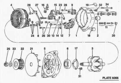 Remy 1117896 Alternator assy Remy 1117896 Alternator assy