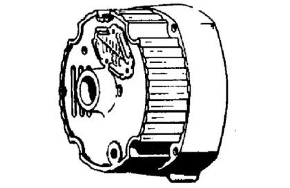 Remy 1876189 Commutator end shield starter