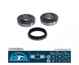 BTA H25008BTA Wheel bearing