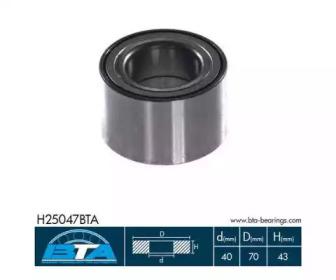 BTA H25047BTA Wheel bearing BTA H25047BTA Wheel bearing