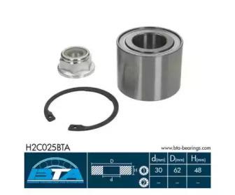 BTA H2C025BTA Підшипник маточини колеса