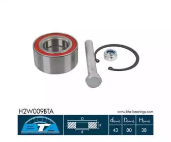 BTA H2W009BTA Wheel bearing BTA H2W009BTA Wheel bearing