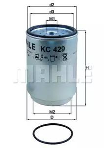 Mahle Original KC 429D Fuel filter