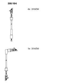 Bremi 300/194 Zuendkabel