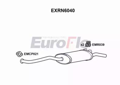 Euroflo EXRN6040 Schalldaempfer Euroflo EXRN6040 Schalldaempfer