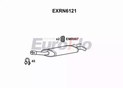 Euroflo EXRN6121 Schalldaempfer Euroflo EXRN6121 Schalldaempfer