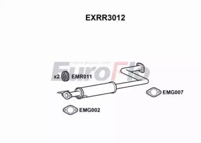 Euroflo EXRR3012 Muffler assy front