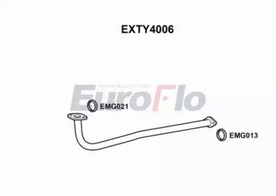 Euroflo EXTY4006 Exhaust pipe Euroflo EXTY4006 Exhaust pipe