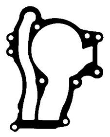 Elring 744.570 Прокладка водяного насоса Elring 744.570 Прокладка водяного насоса