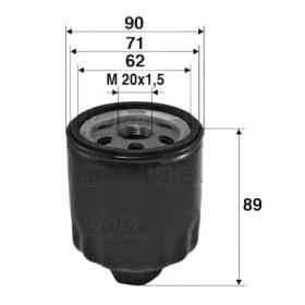Valeo 586004 Oil filter