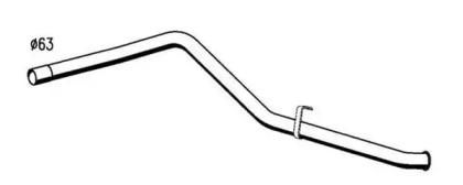 Magneti Marelli 391338015114 Exhaust pipe Magneti Marelli 391338015114 Exhaust pipe