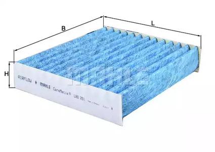 Mahle Original LAO251 Фільтр салона Mahle Original LAO251 Фільтр салона