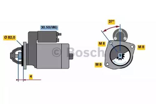 Bosch 0 001 109 300 Starter Bosch 0 001 109 300 Starter