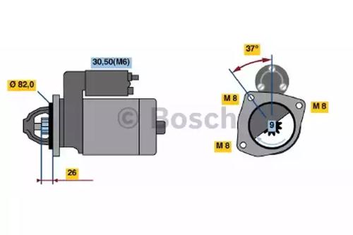 Bosch 0 001 109 302 Starter Bosch 0 001 109 302 Starter