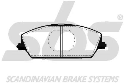 S.B.S. 1501225206 Brake pads