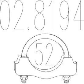 MTS 02.8194 Lacznik elast tlumika