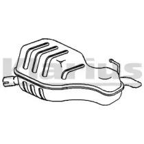 Klarius 210853 Глушник вихлопних газів кінцевий Klarius 210853 Глушник вихлопних газів кінцевий