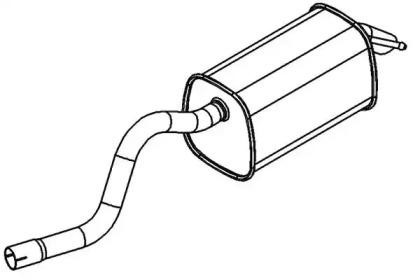 Klarius RN977P Schalldaempfer Klarius RN977P Schalldaempfer