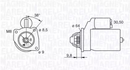 Magneti Marelli 063102022010 Стартер