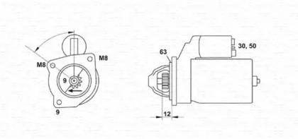 Magneti Marelli 063103023010 Starter