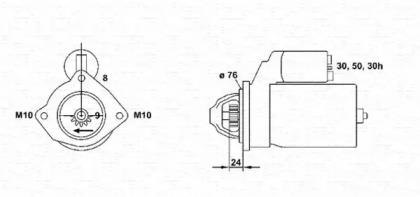 Magneti Marelli 063222035010 Starter Magneti Marelli 063222035010 Starter