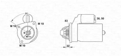 Magneti Marelli 063222138010 Стартер Magneti Marelli 063222138010 Стартер